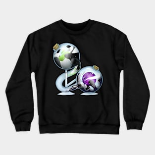 Agender And Asexual Pride Potion Crewneck Sweatshirt